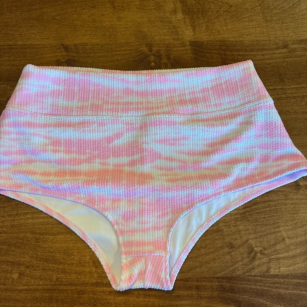 PINK Brand New High Waisted Swim Bottoms